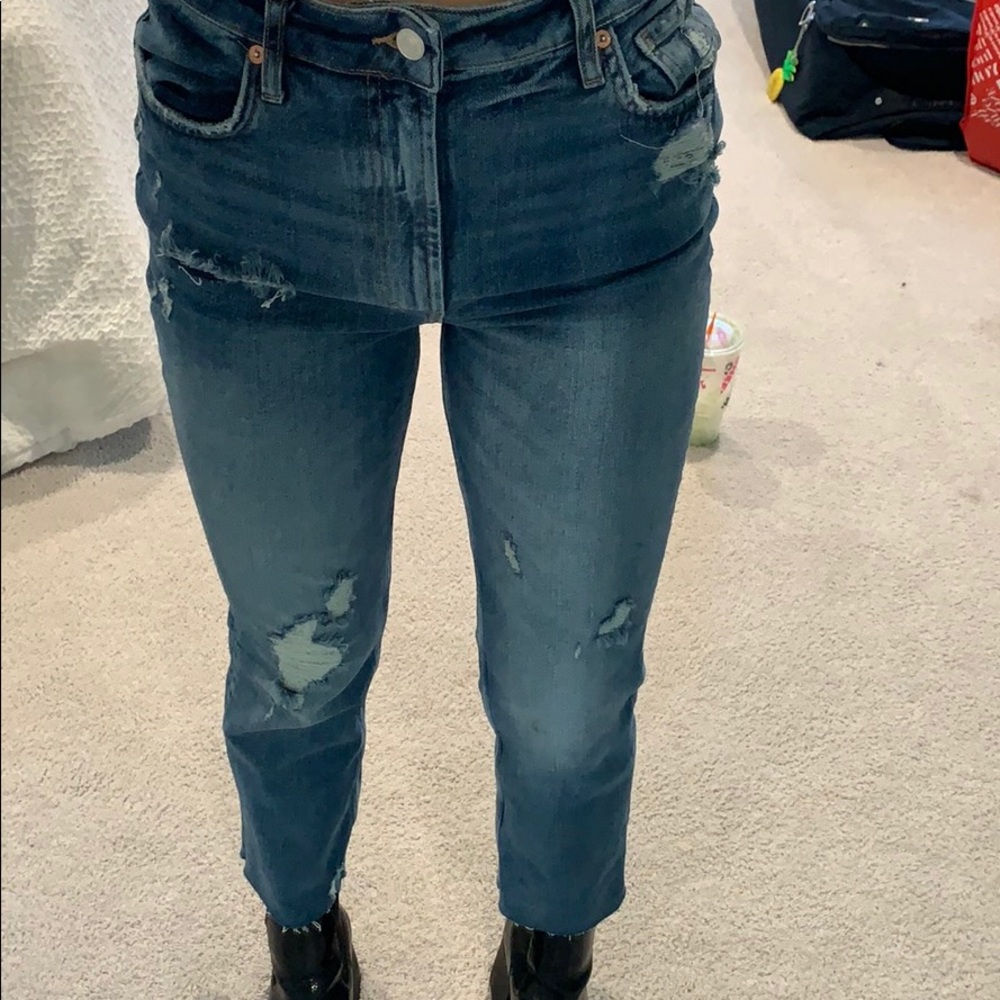 Free people high waisted jeans